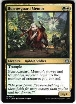 Burrowguard Mentor #206 NM
