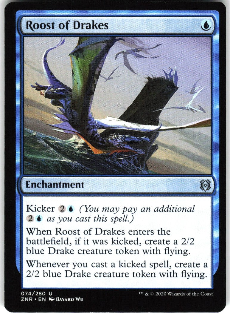 Roost of Drakes #74/280 Zendikar Rising MTG Non-Foil English