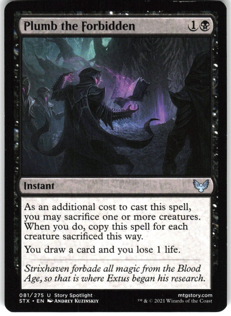Plumb the Forbidden #81 NM