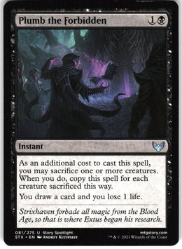 Plumb the Forbidden #81 NM