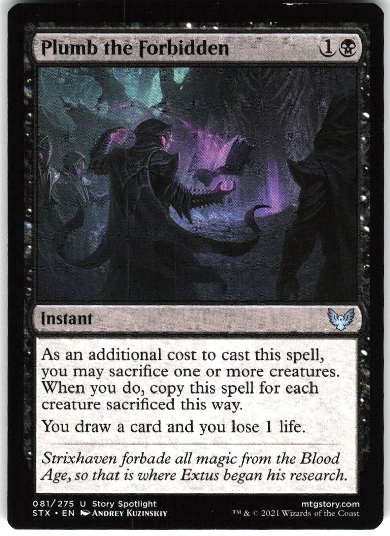 Plumb the Forbidden #81 NM
