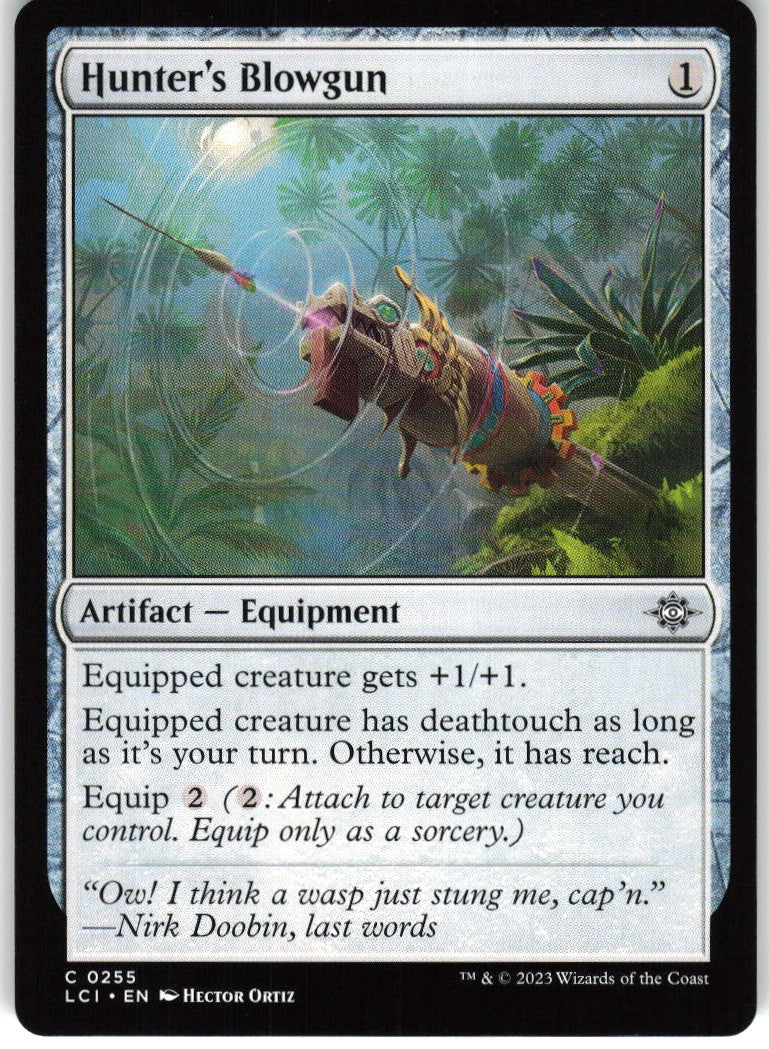 Hunter's Blowgun #255 NM