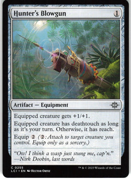 Hunter's Blowgun #255 NM