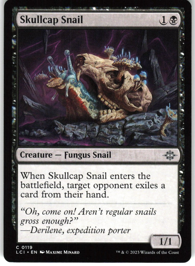 Skullcap Snail #119 NM