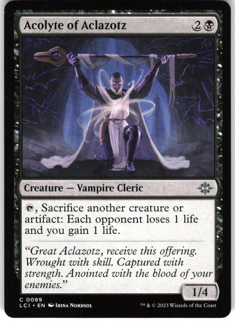 Acolyte of Aclazotz #89 NM