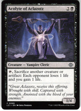 Acolyte of Aclazotz #89 NM