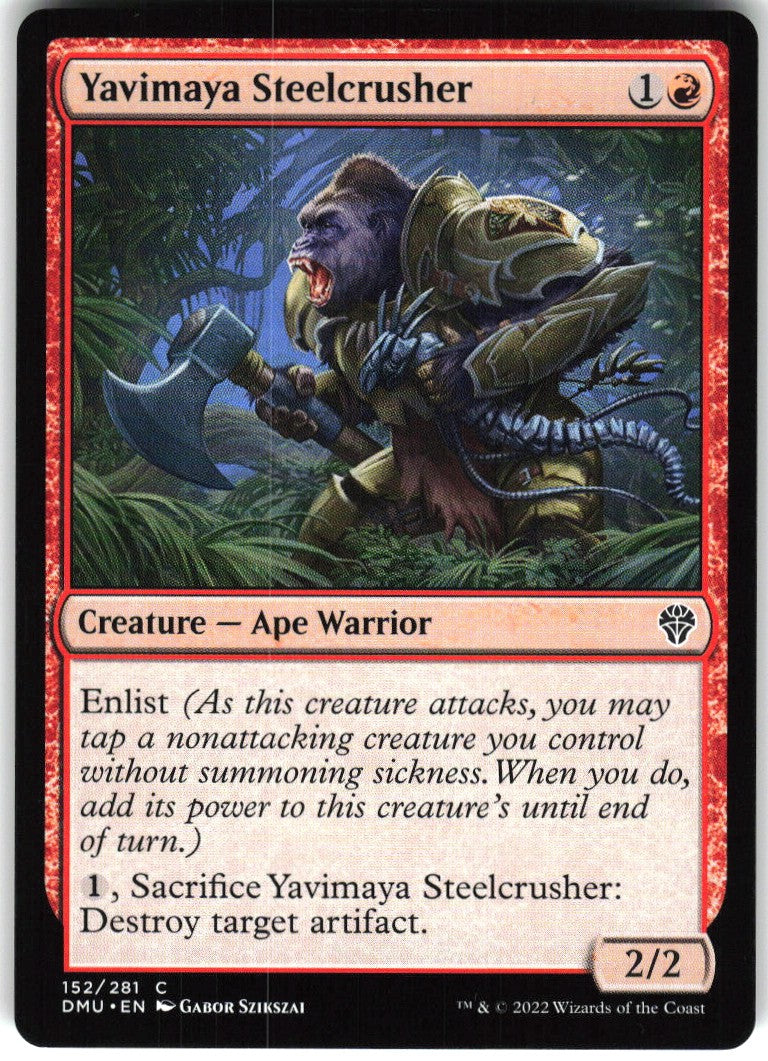 Yavimaya Steelcrusher #152 NM