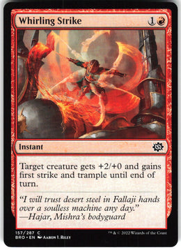 Whirling Strike #157 NM