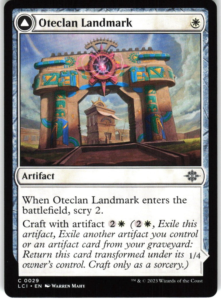 Oteclan Landmark // Oteclan Levitator #29 Non-Foil
