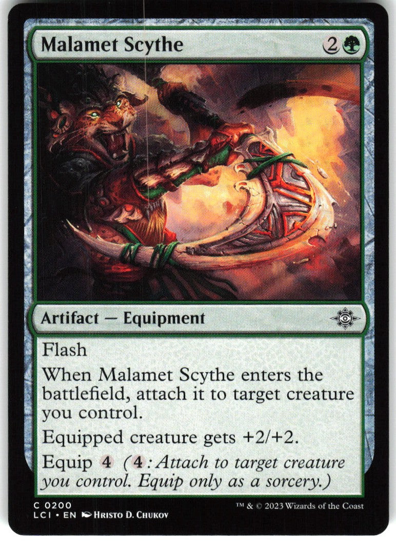 Malamet Scythe #200 NM