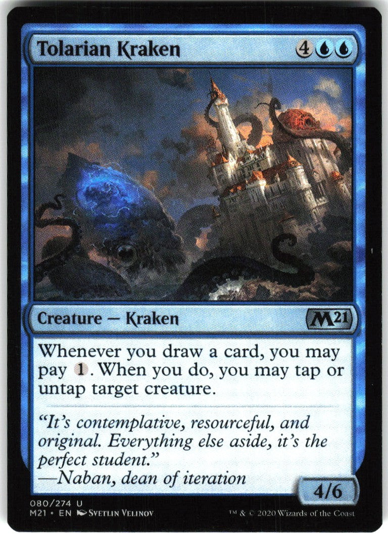 Tolarian Kraken #80 NM