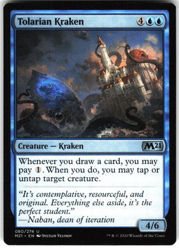 Tolarian Kraken #80 NM