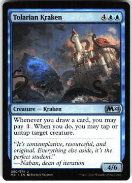 Tolarian Kraken #80 NM