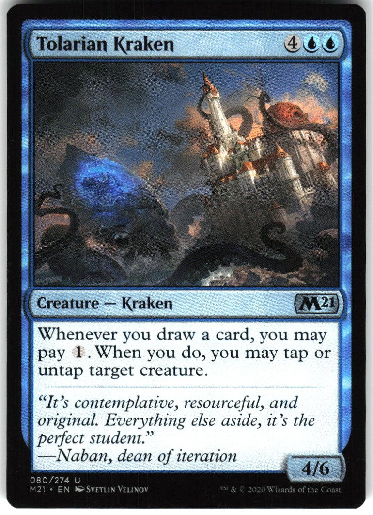 Tolarian Kraken #80 NM