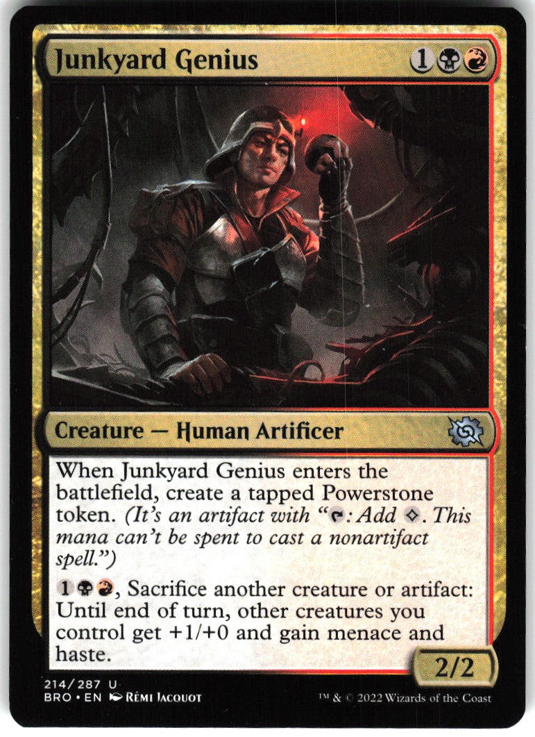 Junkyard Genius #214 NM