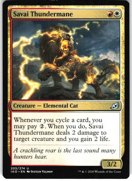 Savai Thundermane #205 NM