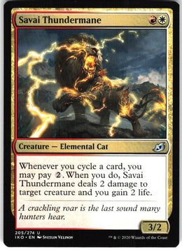 Savai Thundermane #205 NM