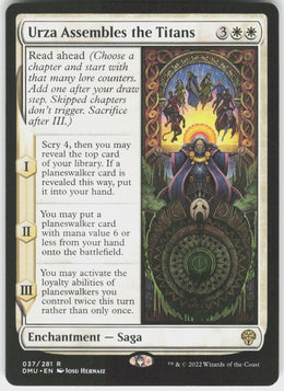 Urza Assembles the Titans #37 NM