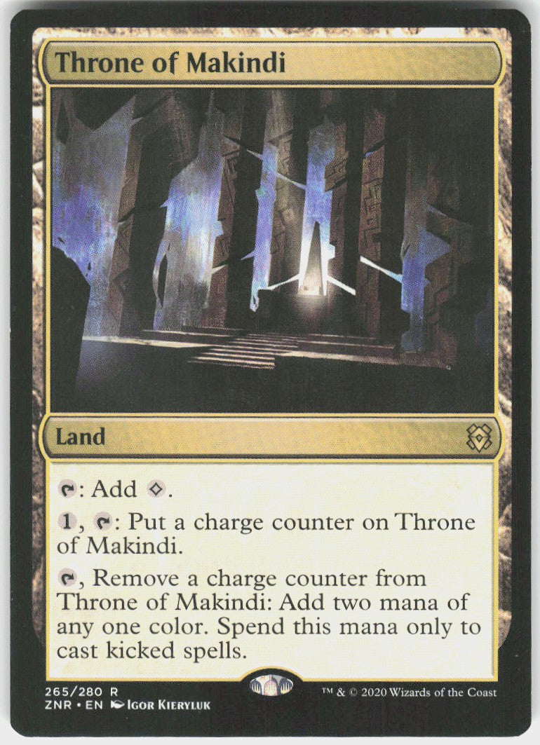 Throne of Makindi #265 NM