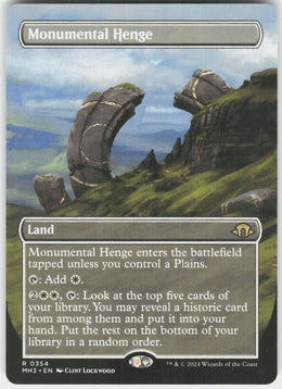 Monumental Henge #354 NM