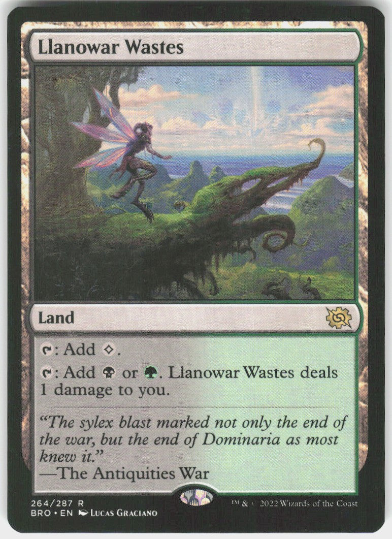 Llanowar Wastes #264 NM