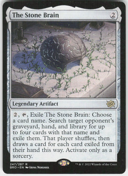 The Stone Brain #247 NM