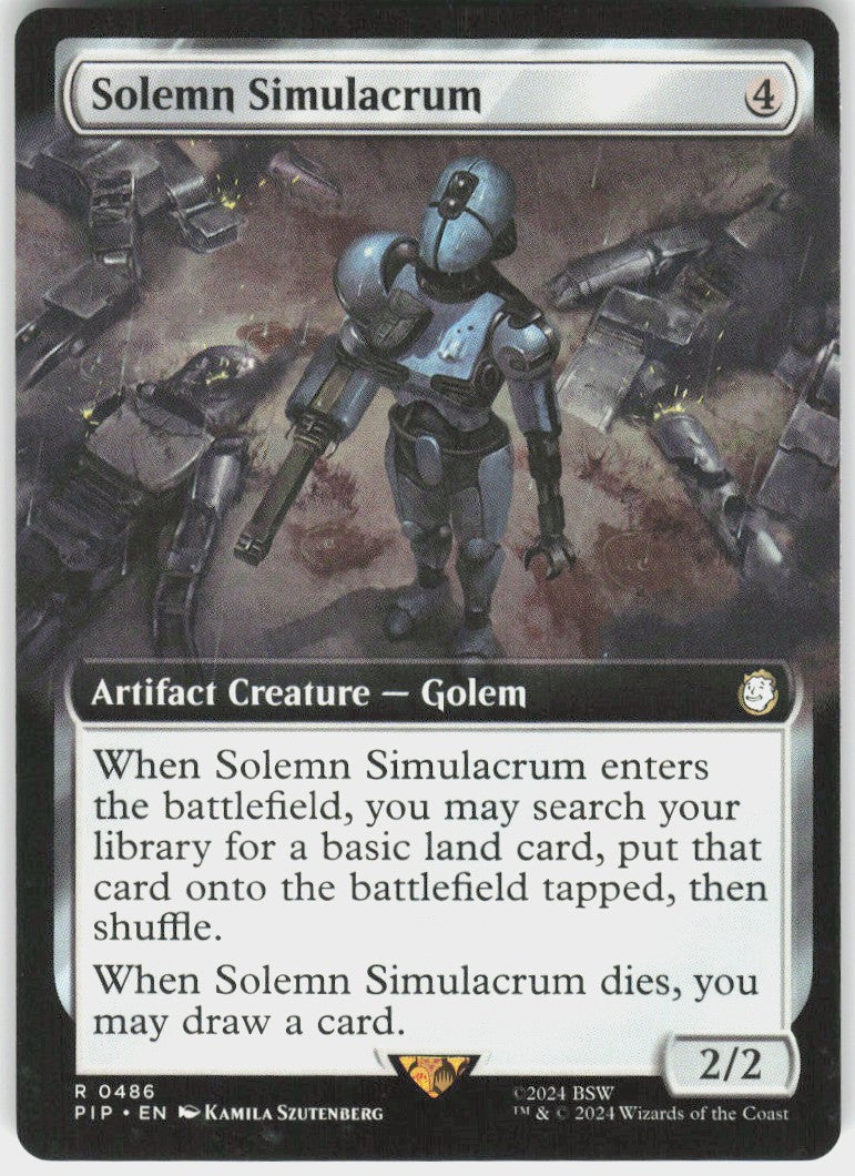 Solemn Simulacrum #486 NM