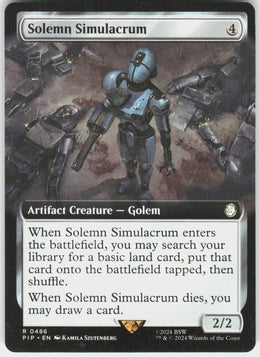 Solemn Simulacrum #486 NM