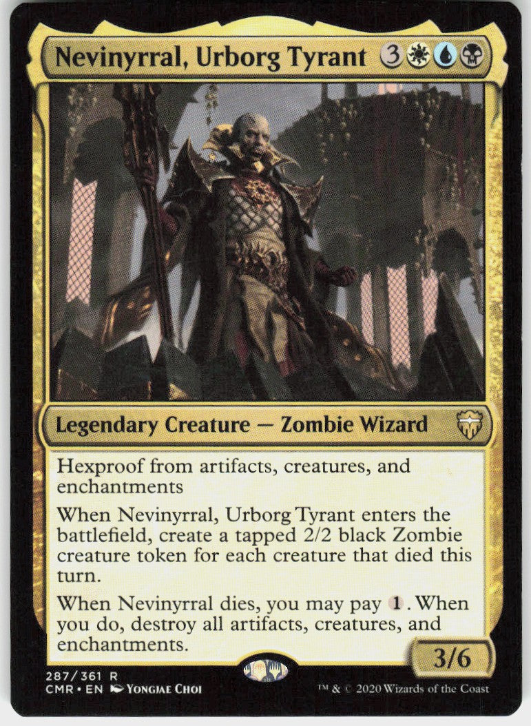 Nevinyrral, Urborg Tyrant #287 NM
