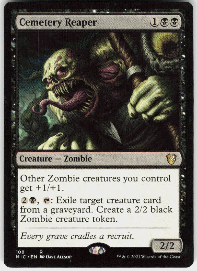 Cemetery Reaper #108 NM