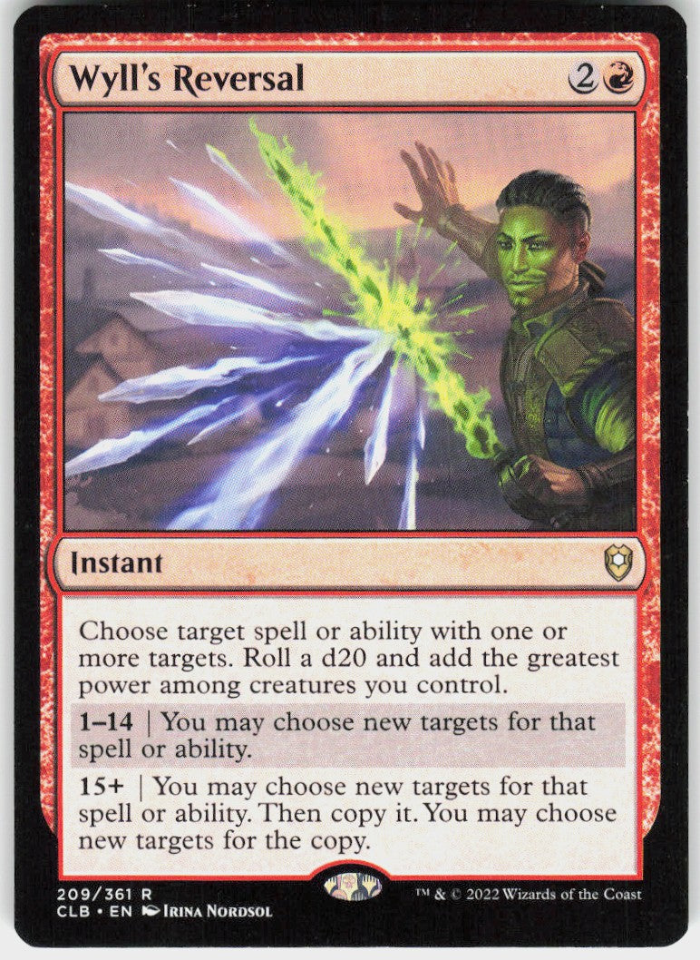 Wyll's Reversal #209 NM