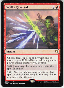 Wyll's Reversal #209 NM