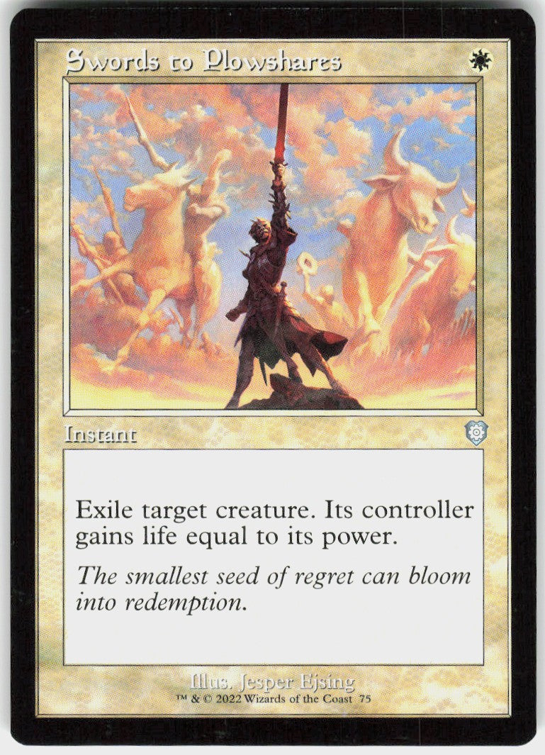Swords to Plowshares #75 NM