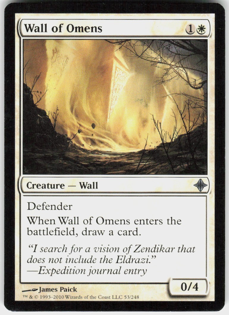 Wall of Omens #53 NM