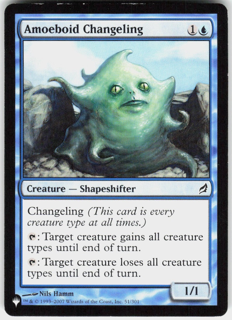 Amoeboid Changeling #51 NM