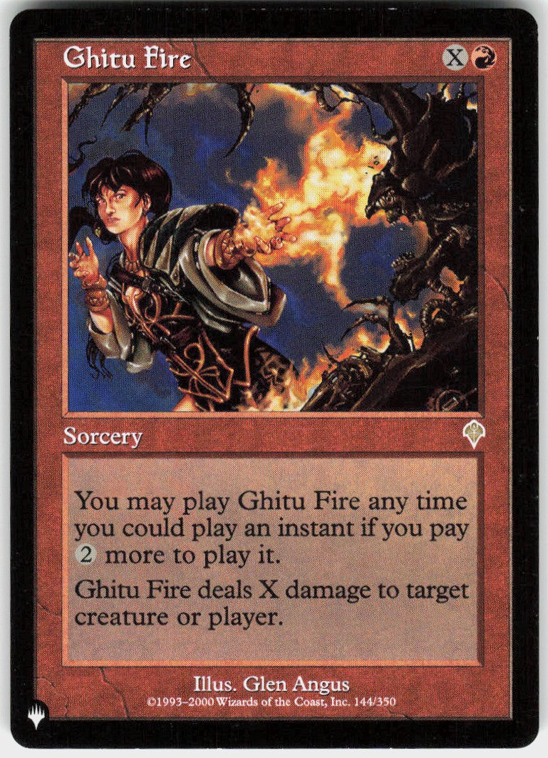 Ghitu Fire #144 NM