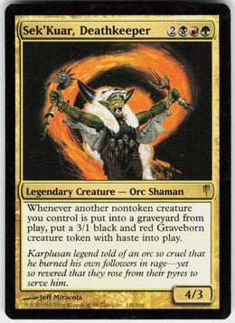 Sek'Kuar, Deathkeeper #131 NM
