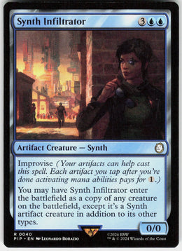 Synth Infiltrator #40 NM