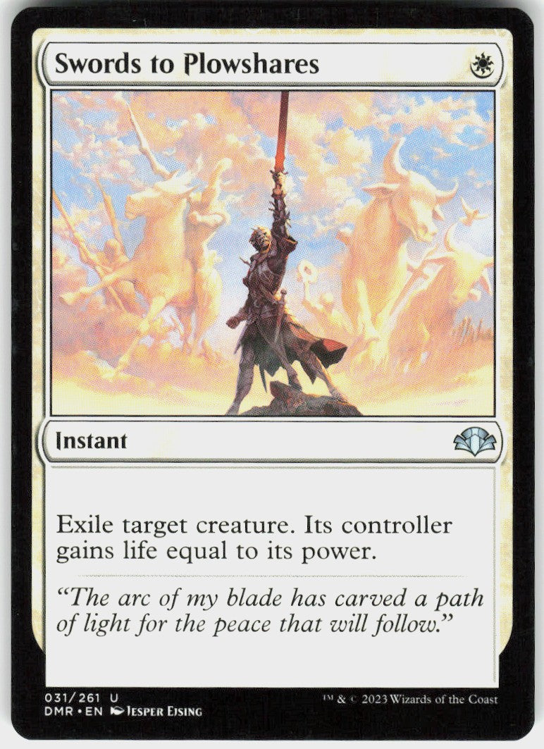 Swords to Plowshares #31 NM