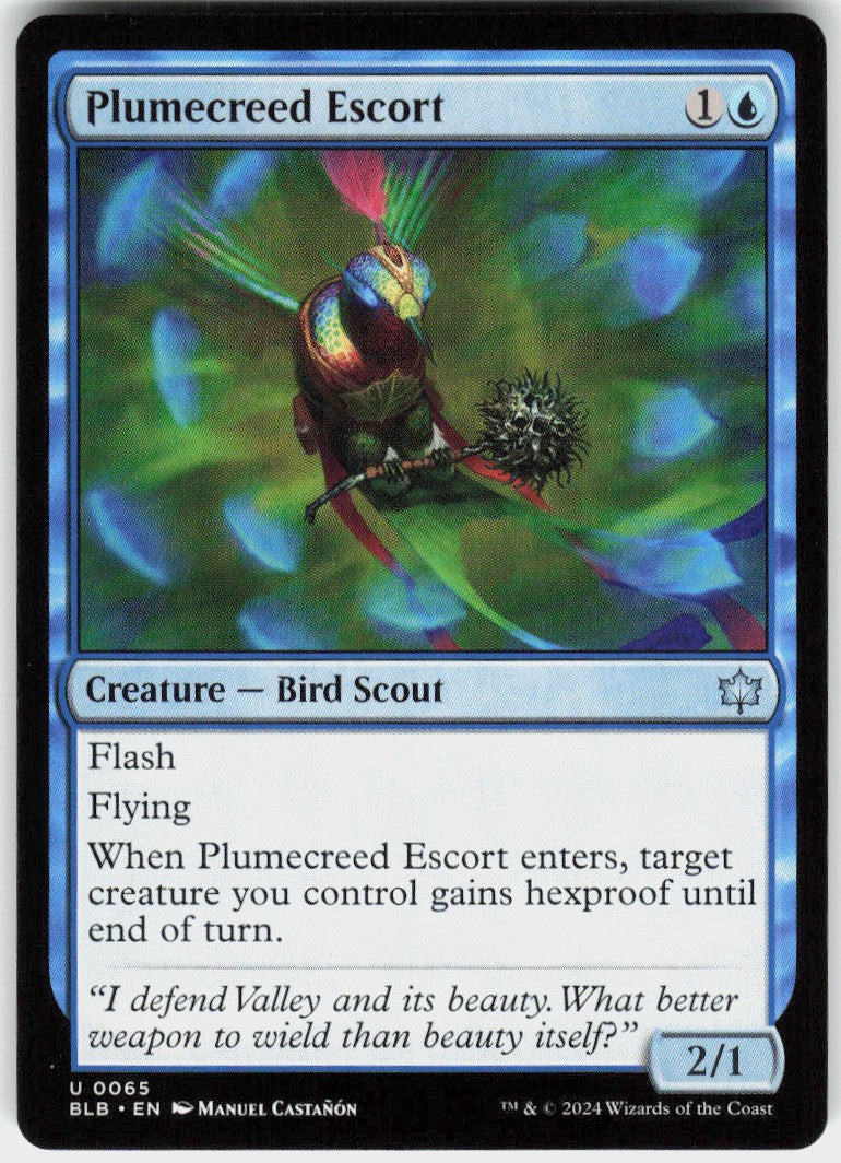 Plumecreed Escort #65 NM