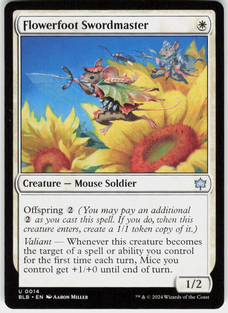 Flowerfoot Swordmaster #14 NM