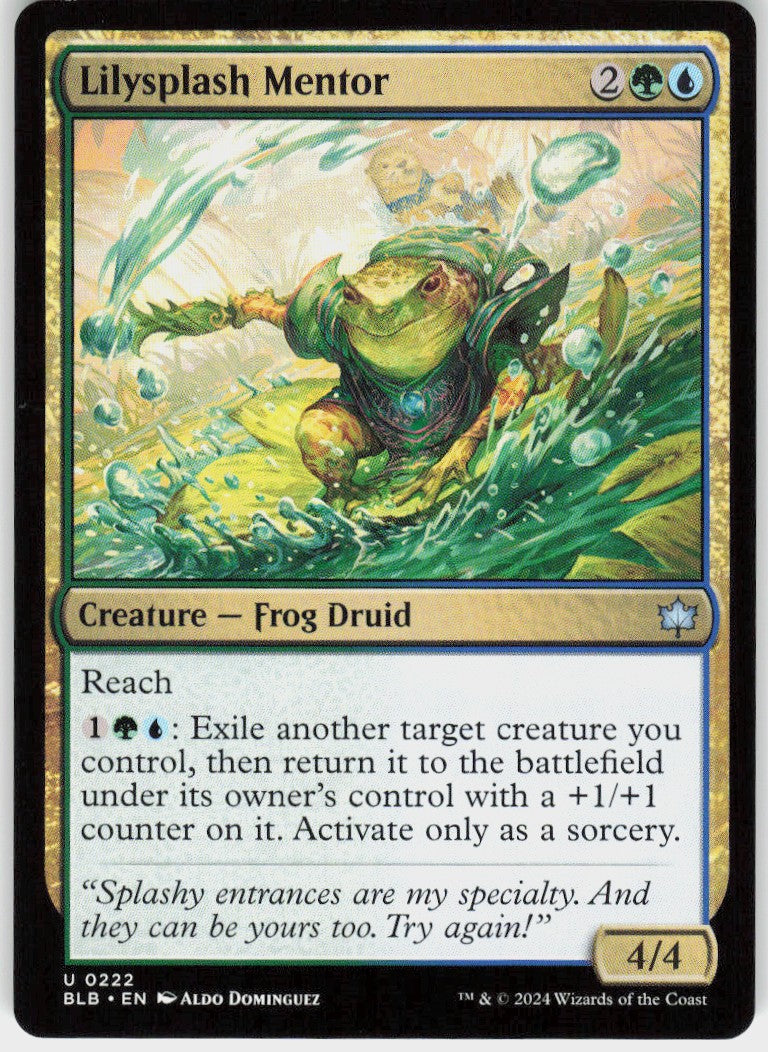 Lilysplash Mentor #222 NM