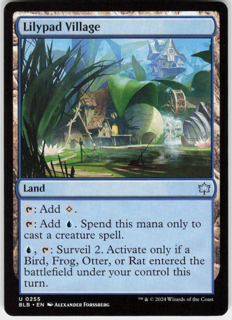 Lilypad Village #255 NM