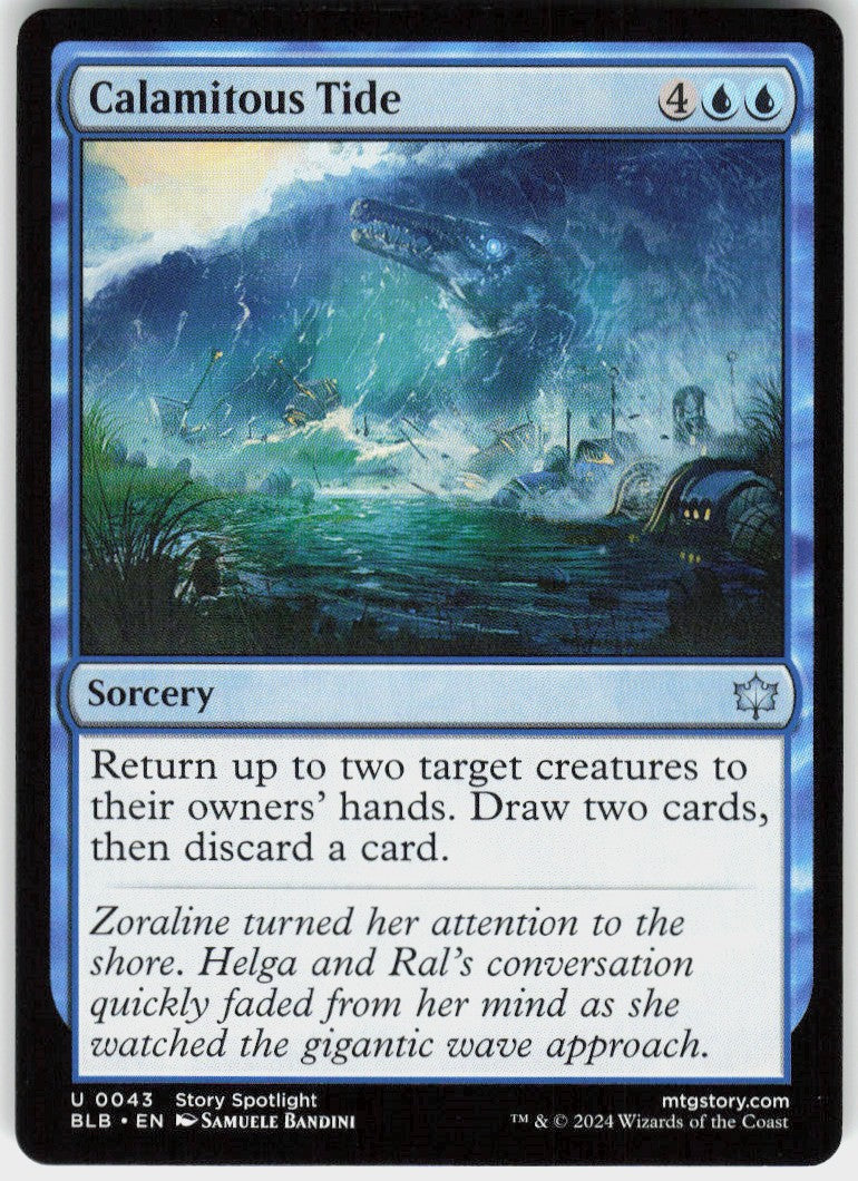 Calamitous Tide #43 NM