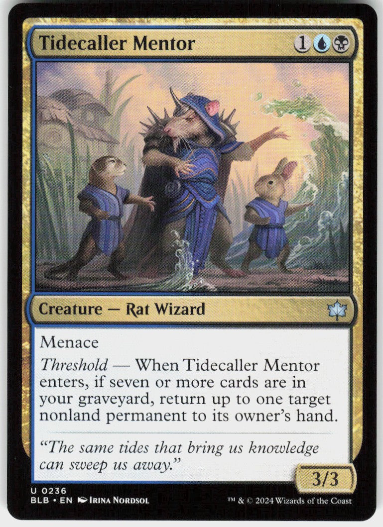 Tidecaller Mentor #236 NM