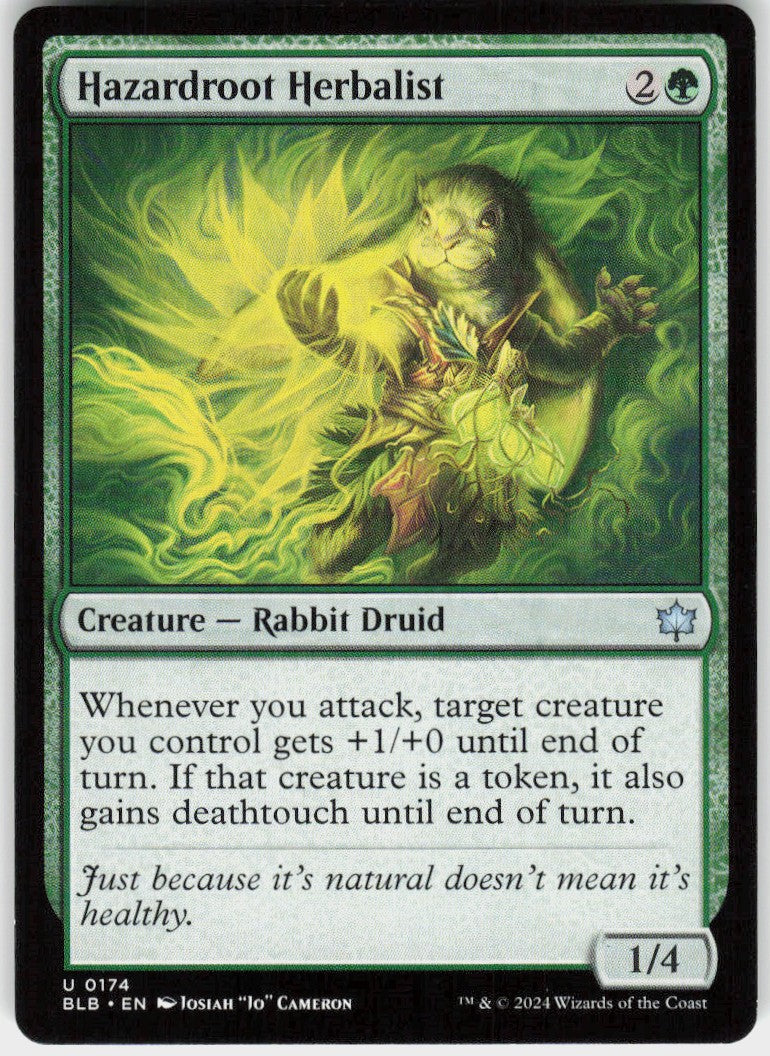 Hazardroot Herbalist #174 NM