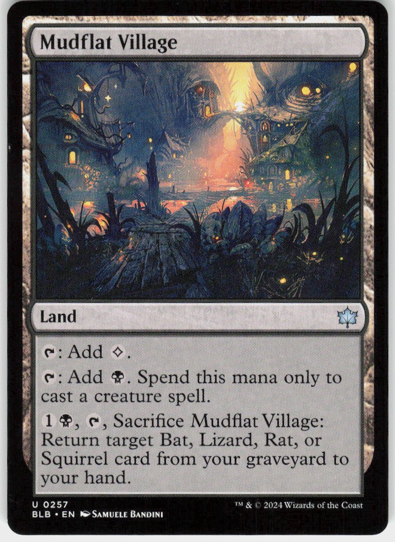 Mudflat Village #257 NM