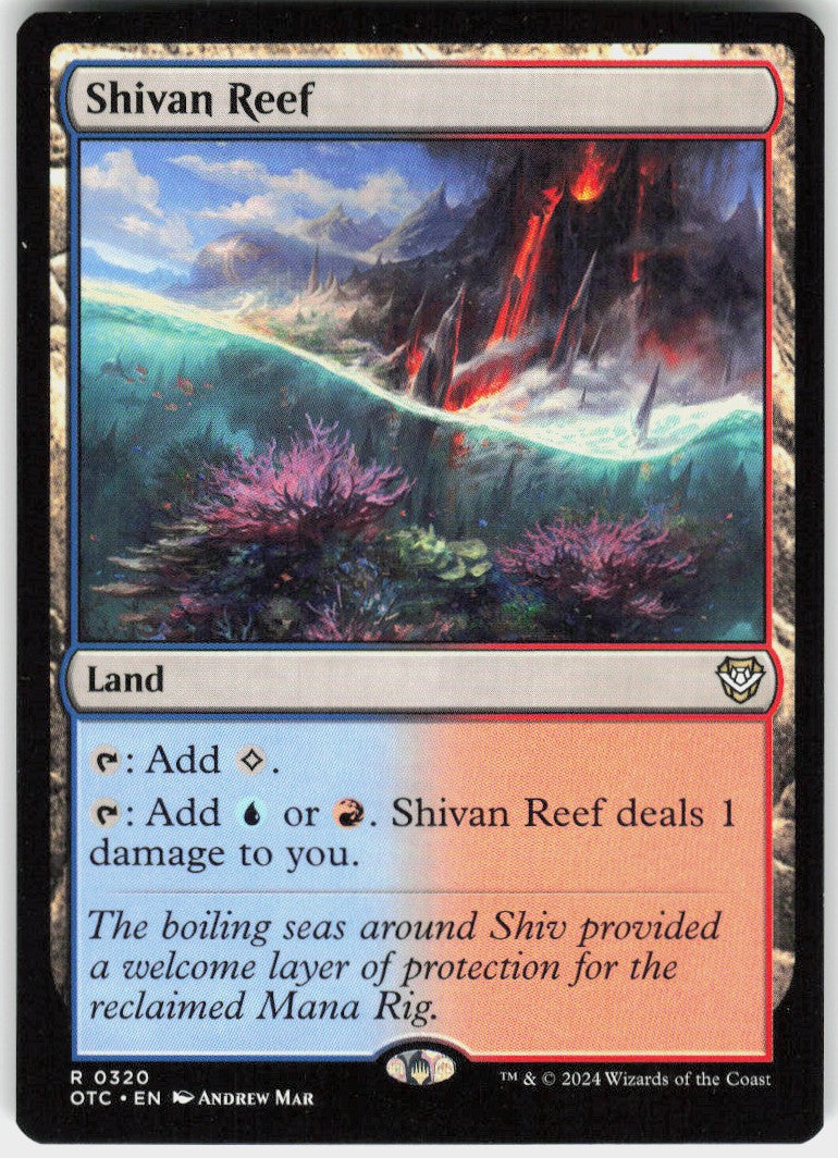 Shivan Reef #320 NM