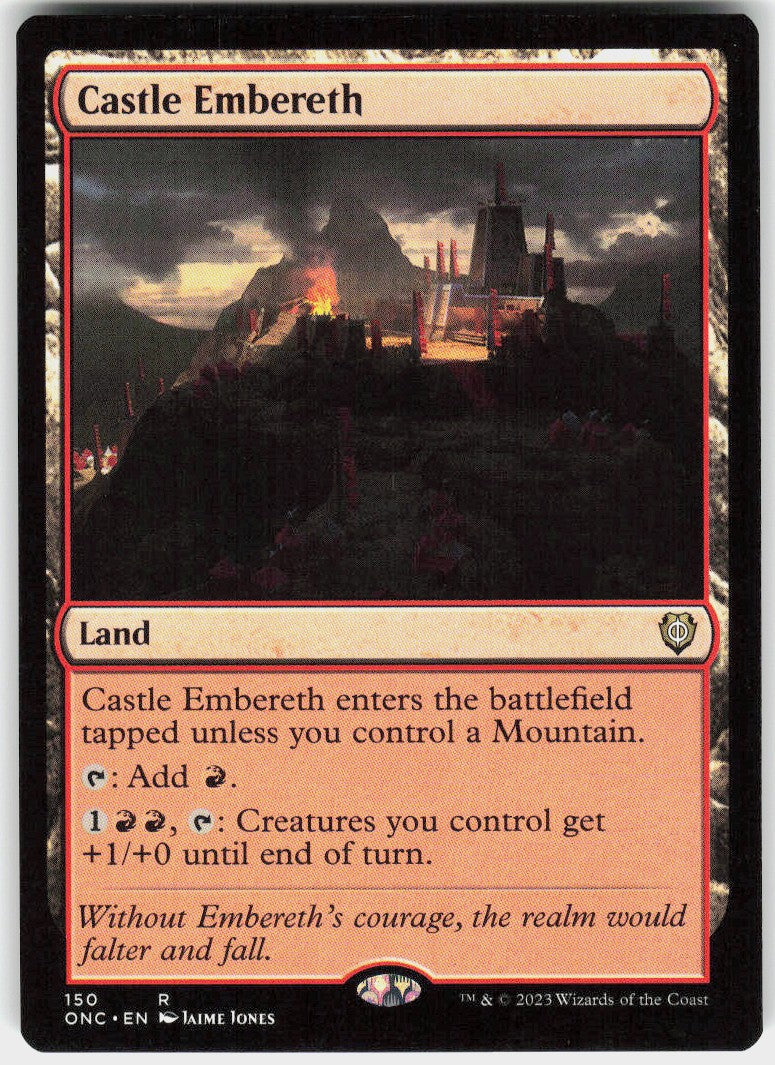 Castle Embereth #150 NM
