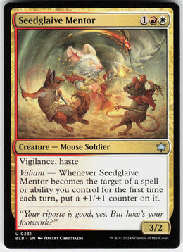 Seedglaive Mentor #231 NM